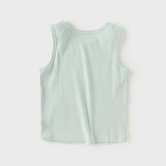 Dave&Bella Kids Girls/Boys Autumn Cotton Sleeveless Vests Tops
