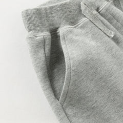 Dave&Bella Toddler Boys Winter Navy Blue Breathable Cotton Pants Suits Sets