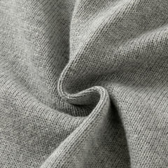 Dave&Bella Toddler Boys Gray Simple Versatile V-neck Cozy Cotton Cardigans