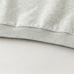 Dave&Bella Toddler Boys Light Grey Cute Print Daily Simple Versatile Polos