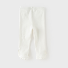 Dave&Bella Toddler Girls Gray/Beige Cute Soft Comfortable Lightweight Pants