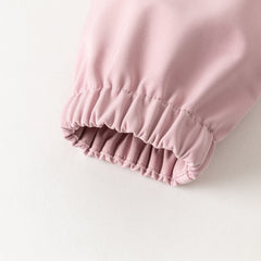Dave&Bella Kid Girls/Boys Sea Green/Avocado Green/Pink Outdoor Hooded Jackets