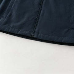 Dave&Bella Toddler Boys Navy Hooded Cozy Soft Comfortable Cotton Versatile Coats