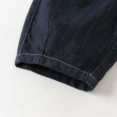 Dave&Bella Toddler Boys Denim Blue Classic Simple Versatile Jeans