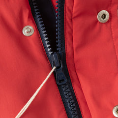 Dave&Bella Toddler Boys Red Racing Style Waterproof Hooded Jackets