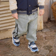 Dave&Bella Toddler Boys Grey/Khaki Casual Comfortable Loose Pants