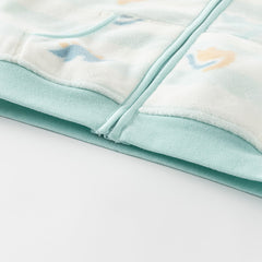 Dave&Bella Toddler Boys’ Fleece Jacket – Autumn 2025 New Release “Hug Jacket”