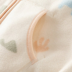 Dave&Bella Toddler Boys’ Fleece Jacket – Autumn 2025 New Release “Hug Jacket”