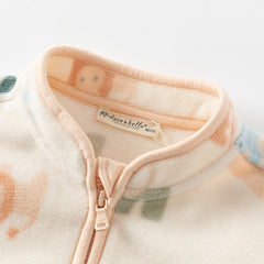 Dave&Bella Toddler Boys’ Fleece Jacket – Autumn 2025 New Release “Hug Jacket”