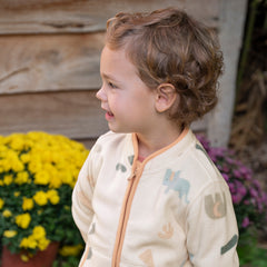 Dave&Bella Toddler Boys’ Fleece Jacket – Autumn 2025 New Release “Hug Jacket”