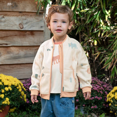 Dave&Bella Toddler Boys’ Fleece Jacket – Autumn 2025 New Release “Hug Jacket”