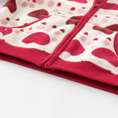 Dave&Bella Toddler Girls’ Fleece Jacket – Autumn 2025 New “Hug Jacket”