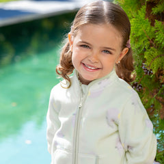 Dave&Bella Toddler Girls’ Fleece Jacket – Autumn 2025 New “Hug Jacket”