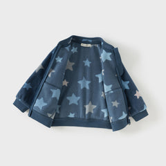 Dave&Bella Toddler Boys’ Fleece Jacket – Autumn 2025 New Release “Hug Jacket”