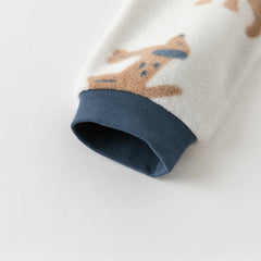 Dave&Bella Toddler Boys’ Fleece Jacket – Autumn 2025 New Release “Hug Jacket”