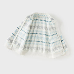 Dave&Bella Toddler Boys Cute Print Turtle Soft Fleece Jackets