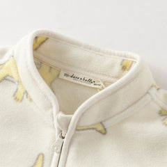 Dave&Bella Toddler Boys Cute Print Turtle Soft Fleece Jackets