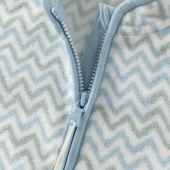 Dave&Bella Toddler Girls/Boys Stylish Wave Print Outwear Lightweight Fleece Jackets