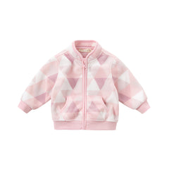 Dave&Bella Toddler Girls’ Fleece Jacket – Autumn 2025 New “Hug Jacket”