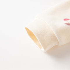 Dave&Bella Toddler Girls’ Fleece Jacket – Autumn 2025 New “Hug Jacket”