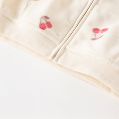 Dave&Bella Toddler Girls’ Fleece Jacket – Autumn 2025 New “Hug Jacket”