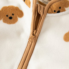 Dave&Bella Toddler Boys’ Fleece Jacket – Autumn 2025 New Release “Hug Jacket”