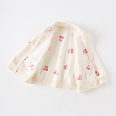 Dave&Bella Toddler Girls’ Fleece Jacket – Autumn 2025 New “Hug Jacket”