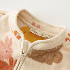 Dave&Bella Toddler Boys’ Fleece Jacket – Autumn 2025 New Release “Hug Jacket”