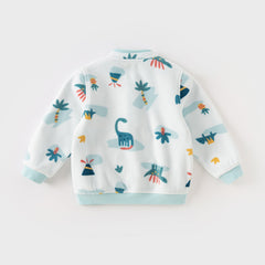 Dave&Bella Toddler Boys’ Fleece Jacket – Autumn 2025 New Release “Hug Jacket”