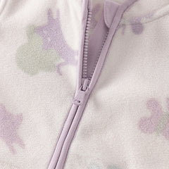 Dave&Bella Toddler Girls’ Fleece Jacket – Autumn 2025 New “Hug Jacket”