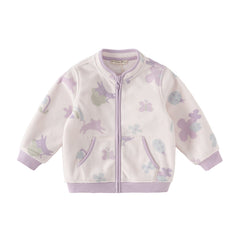 Dave&Bella Toddler Girls’ Fleece Jacket – Autumn 2025 New “Hug Jacket”