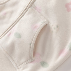 Dave&Bella Toddler Girls’ Fleece Jacket – Autumn 2025 New “Hug Jacket”