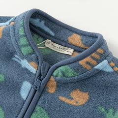 Dave&Bella Toddler Boys’ Fleece Jacket – Autumn 2025 New Release “Hug Jacket”