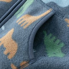Dave&Bella Toddler Boys’ Fleece Jacket – Autumn 2025 New Release “Hug Jacket”