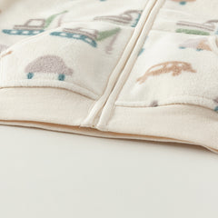 Dave&Bella Toddler Boys’ Fleece Jacket – Autumn 2025 New Release “Hug Jacket”