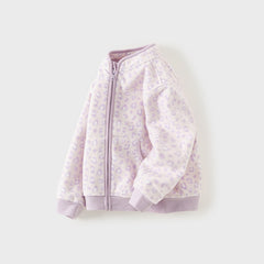 Dave&Bella Toddler Girls’ Fleece Jacket – Autumn 2025 New “Hug Jacket”