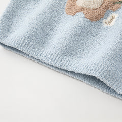 Dave&Bella Toddler Girls/Boys Autumn Soft Cute Animal Jacquard Chenille Sweater Tops