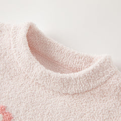 Dave&Bella Toddler Girls/Boys Autumn Soft Cute Animal Jacquard Chenille Sweater Tops