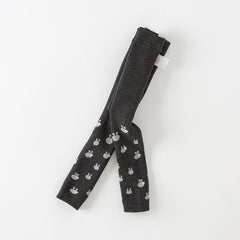 Dave&Bella Girls Autumn Dark Grey Rabbit Print Warm Footless Tights Leggings