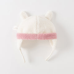 Dave&Bella Girls/Boys Faux Lambswool Ear Protection Casual Pullover Winter Hats