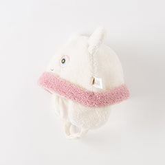 Dave&Bella Girls/Boys Faux Lambswool Ear Protection Casual Pullover Winter Hats