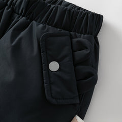 Dave&Bella Kids Girls/Boys Winter Versatile Outdoor Waterproof Cozy Drawstring Down Pant