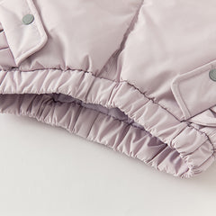 Dave&Bella Kids Girls/Boys Winter Versatile Outdoor Waterproof Cozy Drawstring Down Pant
