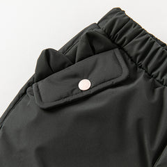 Dave&Bella Kids Girls/Boys Winter Versatile Outdoor Waterproof Cozy Drawstring Down Pant