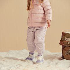 Dave&Bella Kids Girls/Boys Winter Versatile Outdoor Waterproof Cozy Drawstring Down Pant