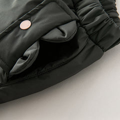 Dave&Bella Kids Girls/Boys Winter Versatile Outdoor Waterproof Cozy Drawstring Down Pant