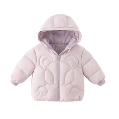 Dave&Bella Toddler Boys/Girls Winter Lightweight Casual Outwear Hooded Down Coats