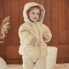 Dave&Bella Toddler Boys/Girls Winter Lightweight Casual Outwear Hooded Down Coats