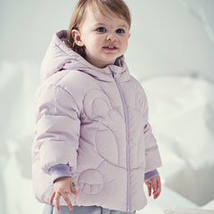 Dave&Bella Toddler Boys/Girls Winter Lightweight Casual Outwear Hooded Down Coats