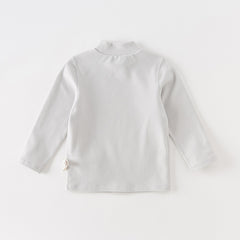 Dave&Bella Toddler Girls/Boys Animal Embroidery Versatile Multi-color Turtle T-shirt Tops